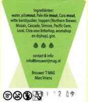 Brouwerij 't MAG, ( IPA )