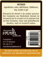 Stadsbrouwerij De Hemel, (Serafijn) Witbier