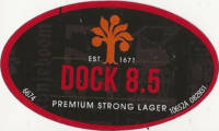 United Dutch Breweries, Oranjeboom Premium Strong Lager Dock 8,5