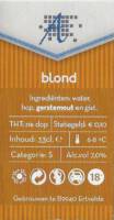 Buitenlandse bieren voor Nederlandse markt (etiket Nederlandse plaatsnaam), Blond