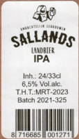 Sallandse Landbierbrouwerij, IPA