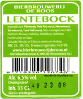 Bierbrouwerij De Roos Anno 1877, Lentebock