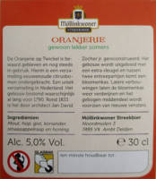 Möllinkwoner Streekbier, Oranjerie