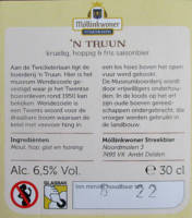 Möllinkwoner Streekbier, 'n Truun
