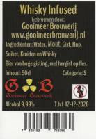 Gooimeer Brouwerij, Whisky Infused Gooimeer Brouwerij, Whisky Infused