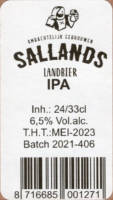 Sallandse Landbierbrouwerij, IPA