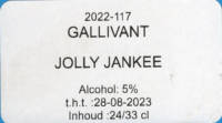 Gallivant Brewery, Jolly Jankee Gallivant Brewery, Jolly Jankee