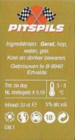 Buitenlandse bieren voor Nederlandse markt (etiket Nederlandse plaatsnaam), Pitspils