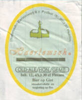 Haerlemsche Bierbrouwerij BV, Haerlemsch &reg; Old-Ale/Hon./Gemb.