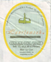 Haerlemsche Bierbrouwerij BV, Haerlemsch Old-Ale/Hon./Gemb.