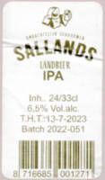 Sallandse Landbierbrouwerij, IPA