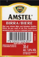 Licentiebrouwsels , Amstel Birra/Biere