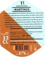 Eerste Apostolische Brouwerij Utrecht, Martinus