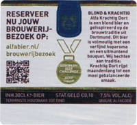 Alfa (Meens Bierbrouwerij), Reserveer nu jouw brouwerijbezoek op: (Blond & Krachtig)