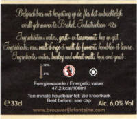 Brouwerij La Fontaine, (Belle & Blanche Belgian White)