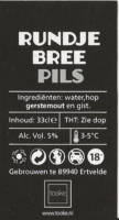 Buitenlandse bieren voor Nederlandse markt (etiket Nederlandse plaatsnaam), Rundje Bree Pils