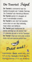 Buitenlandse bieren voor Nederlandse markt (etiket Nederlandse plaatsnaam), De Toertel Tripel