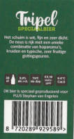 Buitenlandse bieren voor Nederlandse markt (etiket Nederlandse plaatsnaam), Tripel Speciaalbier