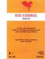 Amateurs, Rode Kardinaal Gand Cru