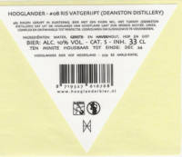 Hooglander Bier, # 08 RIS Vatgerijpt (Deanston Distillery)