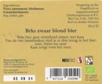 Brouwerij Egmond, Brks Zwaar Blond Bier Brouwerij Egmond, Brks Zwaar Blond Bier
