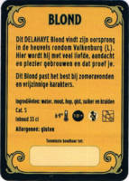 De La Haye Beer, Blond De La Haye Beer, Blond