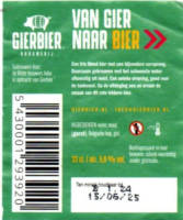 GierBier, (Gierbier Blond) Van Gier naar Bier