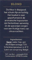 Buitenlandse bieren voor Nederlandse markt (etiket Nederlandse plaatsnaam), De Groot Meesters Blond
