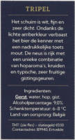 Buitenlandse bieren voor Nederlandse markt (etiket Nederlandse plaatsnaam), De Groot Meesters Tripel