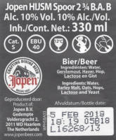 Brouwerij de Prael, Jopen Hijsm Spoor 2¾