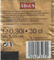 Buitenlandse bieren voor Nederlandse markt (etiket Nederlandse plaatsnaam), Argus Premium