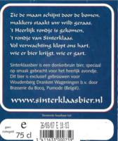 Buitenlandse bieren voor Nederlandse markt (etiket Nederlandse plaatsnaam), (Sinterklaas Bier)