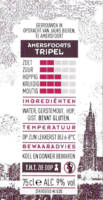 Buitenlandse bieren voor Nederlandse markt (etiket Nederlandse plaatsnaam), Amersfoorts Tripel