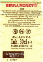 Licentiebrouwsels , Birra Moretti