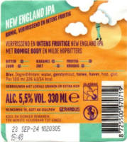 Gulpener Bierbrouwerij, ( Hoofd in de Wolken ) New England IPA