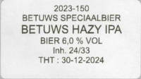 Betuws Bier, Betuws Hazy IPA Betuws Bier, Betuws Hazy IPA