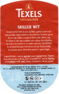 Texelse Bierbrouwerij, Skiller Wit Texelse Bierbrouwerij, Skiller Wit