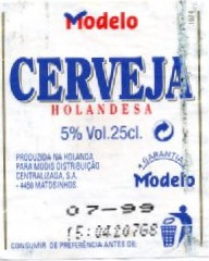 Bavaria, Modelo Cerveja Holandesa