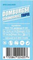 Buitenlandse bieren voor Nederlandse markt (etiket Nederlandse plaatsnaam), Domburgse Strandgroet Tripel