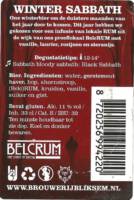 Brouwerij Bliksem, Winter Sabbath