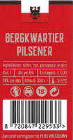Buitenlandse bieren voor Nederlandse markt (etiket Nederlandse plaatsnaam), Bergkwartier Pilsener
