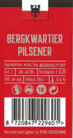 Buitenlandse bieren voor Nederlandse markt (etiket Nederlandse plaatsnaam), Bergkwartier Pilsener