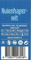 Buitenlandse bieren voor Nederlandse markt (etiket Nederlandse plaatsnaam), Nuienhagerwit Witbier