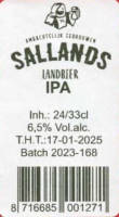 Sallandse Landbierbrouwerij, IPA