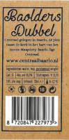 Buitenlandse bieren voor Nederlandse markt (etiket Nederlandse plaatsnaam), Baolders Dubbel