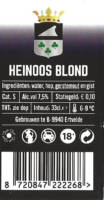 Buitenlandse bieren voor Nederlandse markt (etiket Nederlandse plaatsnaam), Heinoos Blond