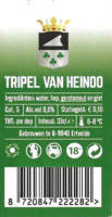 Buitenlandse bieren voor Nederlandse markt (etiket Nederlandse plaatsnaam), Tripel van Heinoo