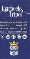 Buitenlandse bieren voor Nederlandse markt (etiket Nederlandse plaatsnaam), Laarbeeks Tripel