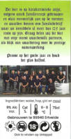 Buitenlandse bieren voor Nederlandse markt (etiket Nederlandse plaatsnaam), (Tripel)