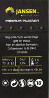 Buitenlandse bieren voor Nederlandse markt (etiket Nederlandse plaatsnaam), (Keep Up The Good Work) Pils Premium Pilsener